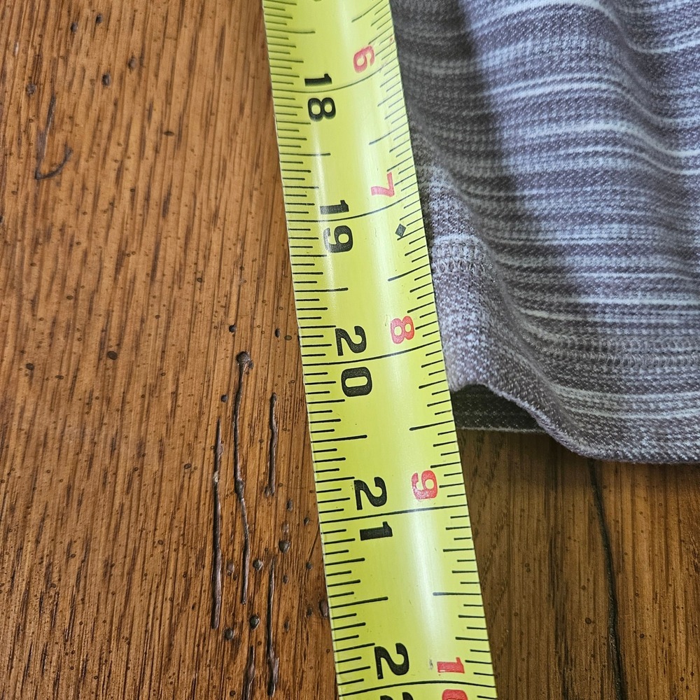 Lululemon Align Crop 21" Mini Space Dye Herringbone Jacquard Black Cherry Sz 6 - Picture 8 of 8